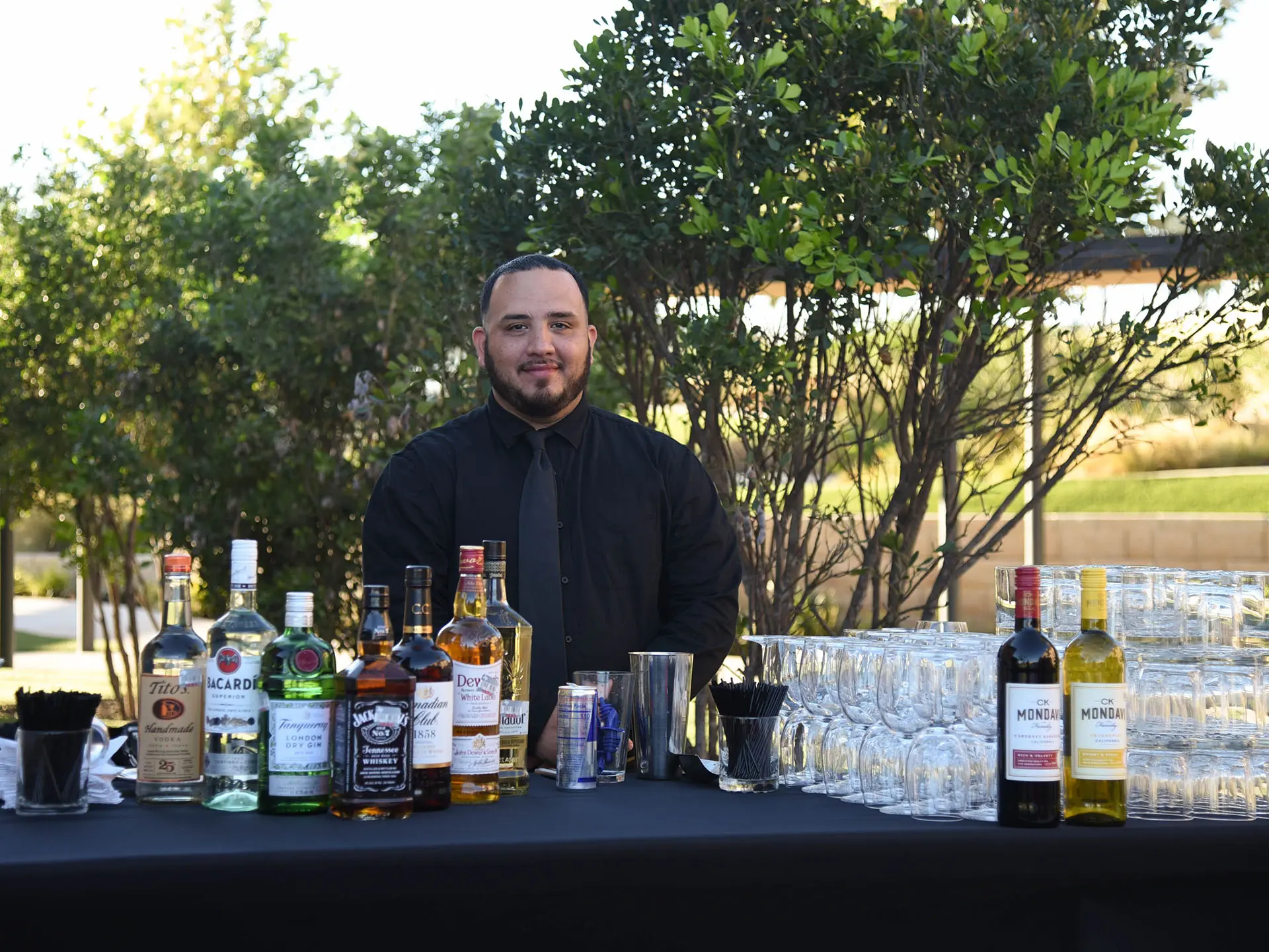 Bartender at The Red Berry Estate