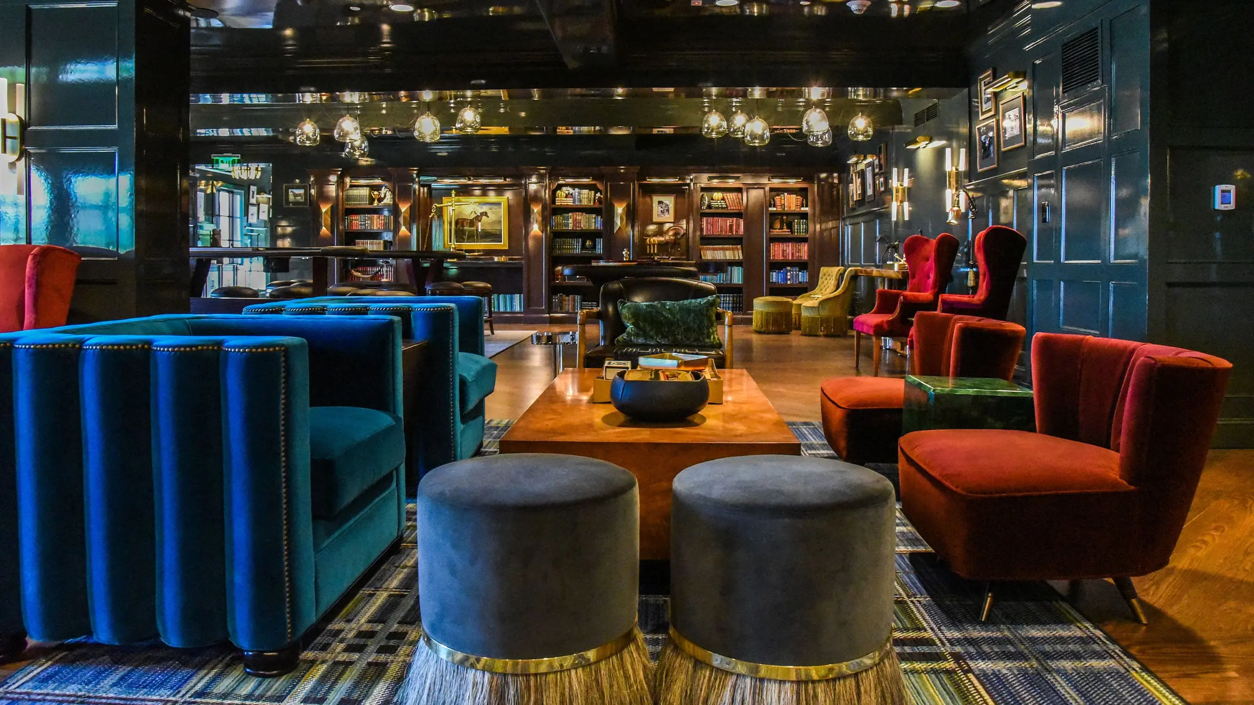 Casino Level furniture set up at Red Berry Estate
