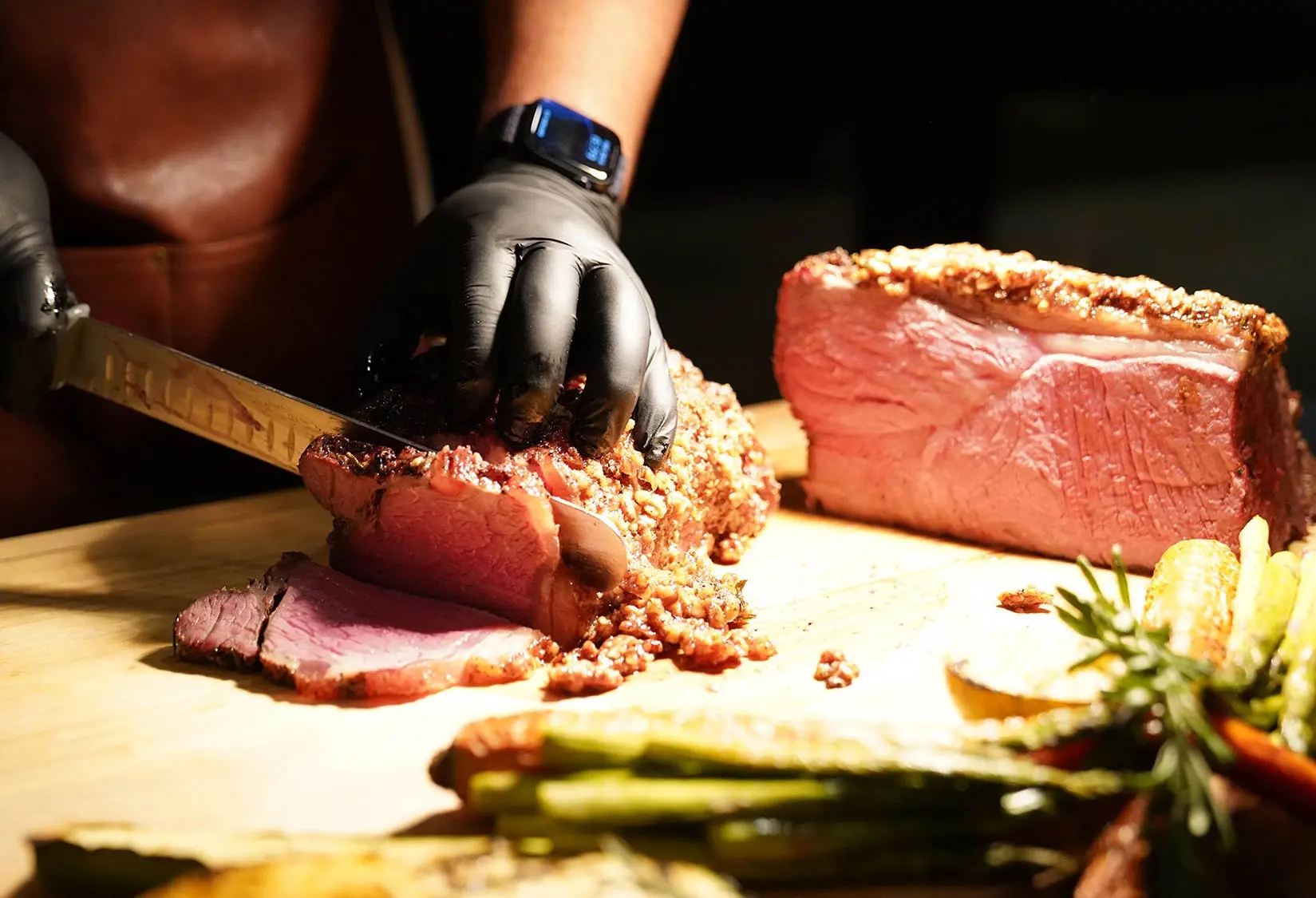 Meet Slicer catering at Red Berry Estate