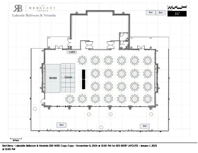 Thumbnail of Red Berry Estate Lakeside Ballroom Blueprint, click link below to download