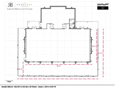 Thumbnail of Red Berry Estate Lakeside Ballroom Blueprint, click link below to download