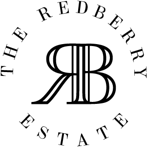 The Red Berry Estate Circle Logo